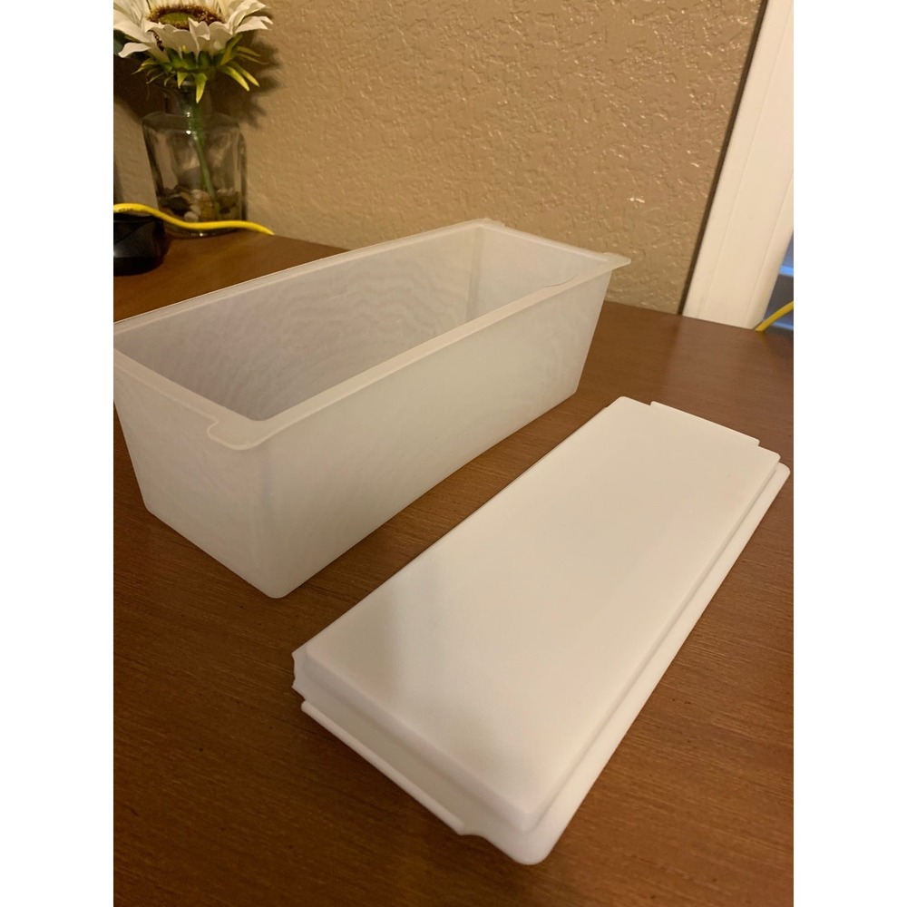 Vintage‎ Tupperware Rectangular Storage Container with Lid